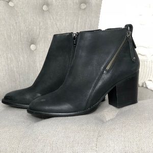 Blondo Black Ankle Booties